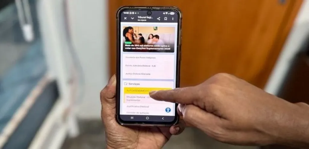 Eleitores podem conferir local de votação pelo WhatsApp