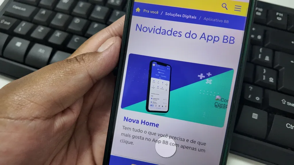 Banco do Brasil testa novo aplicativo, com assistente integrado e novos recursos de acessibilidade